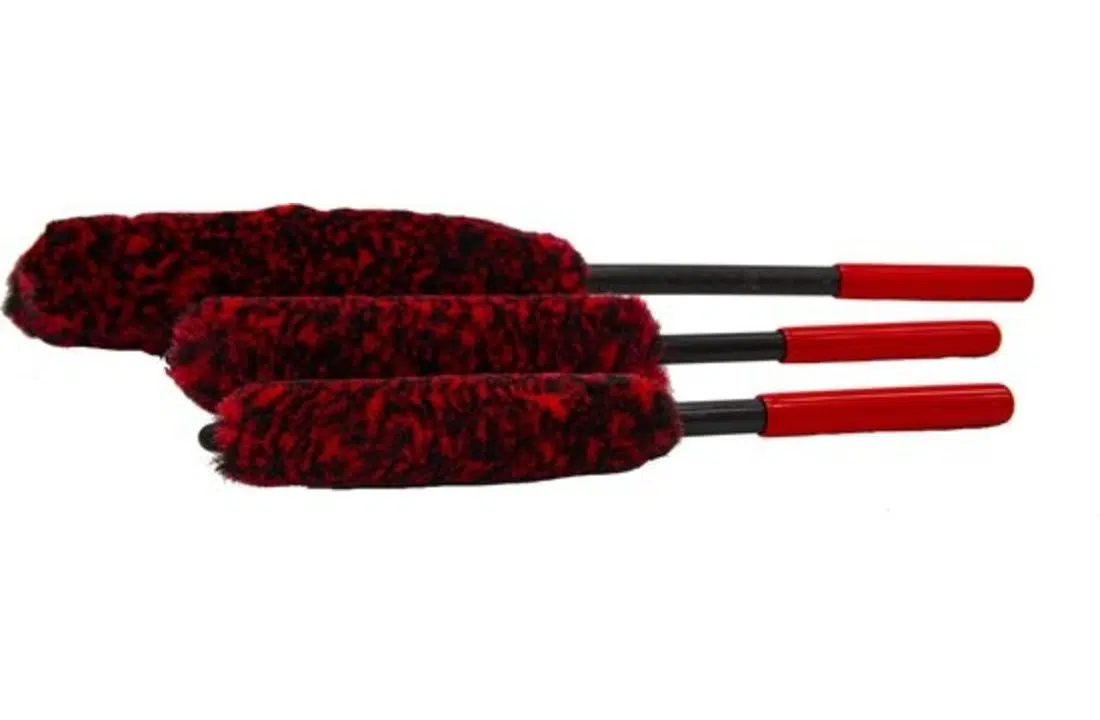 Wheel Woolies 3-stuks velgenborstels - Afbeelding 2